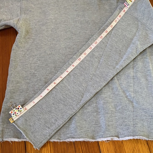 P.J.Salvage square cut raw edge Sweatshirt - Picture 9 of 9